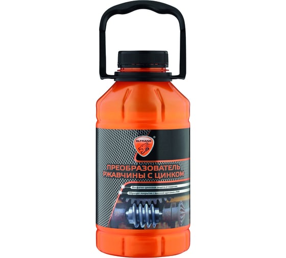Изображение товара Преобразователь ржавчины ELTRANS с цинком ПЭТ флакон, 1 л EL-0702.07