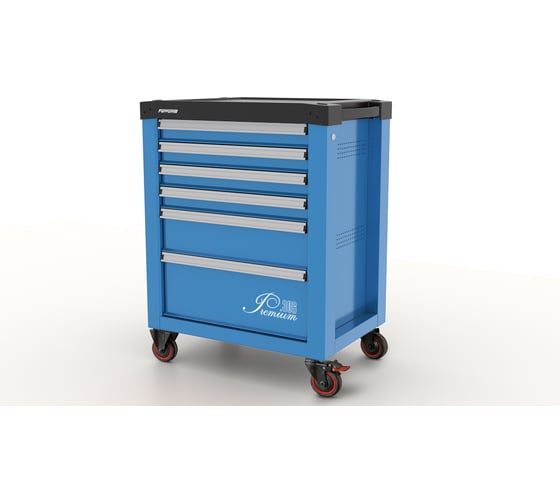 Изображение товара Инструментальная тележка Ferrum Premium с 6 ящиками 12.306-5015/5015