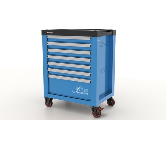 Изображение товара Инструментальная тележка Ferrum Premium с 7 ящиками 12.307-5015/5015