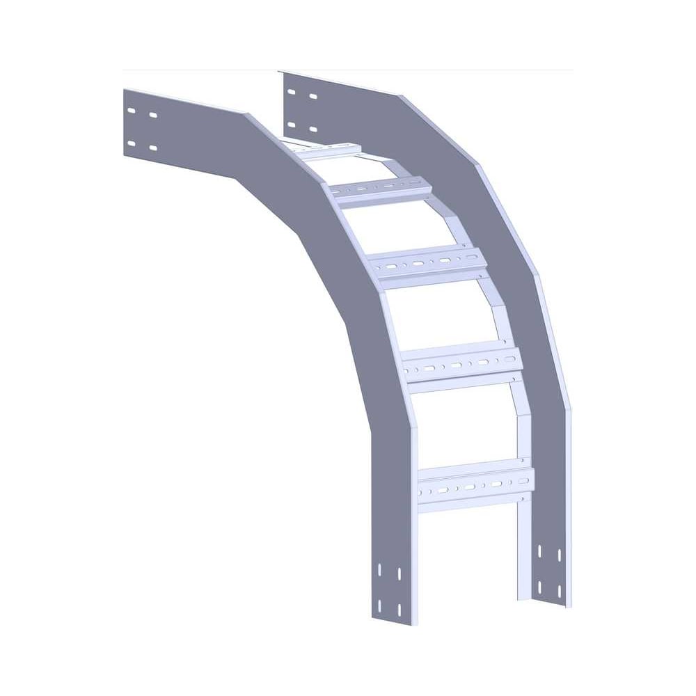 Изображение товара Угол вертикальный внешний лотка лестничного LOTOK 90 200x100 LAELS