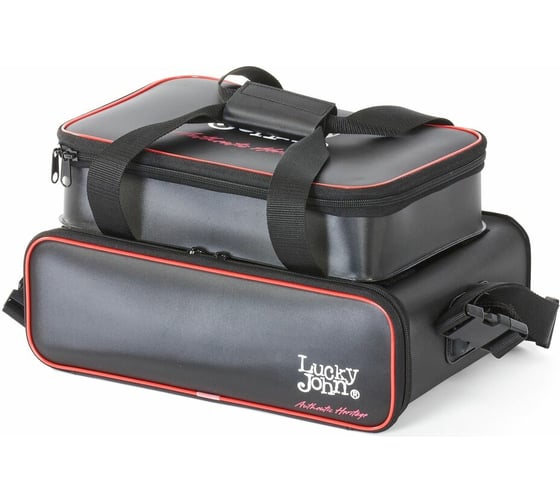 Изображение товара LUCKY JOHN Сумка рыболов. с короб. EVA 380х250х190 два отд. LJ3825-019EBBD