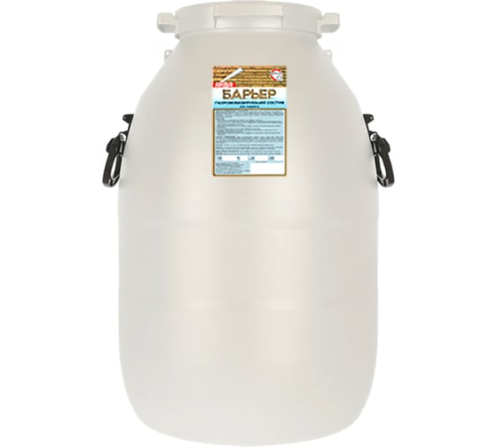 Изображение товара Гидрофобизирующий состав для кирпича БАРЬЕР АКВА бидон 50 кг 4665296513717