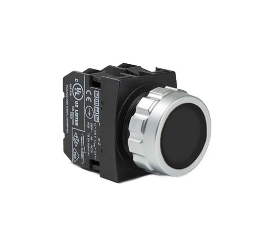 Изображение товара Нажимная кнопка Emas серии H, установочный 30 мм H102DH