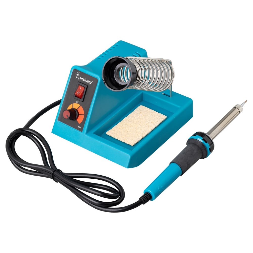 Изображение товара Паяльная станция Smartbuy 40 Вт регулятор температуры компактная для дома и работы