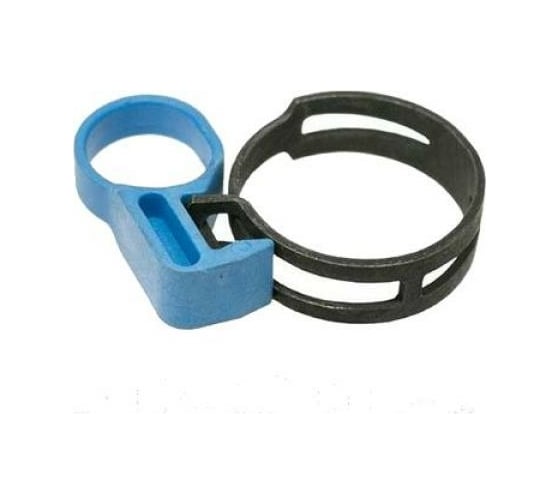 Изображение товара Пружинный хомут MUBEA 32х12 черный с чекой, FBS, Германия 32012000135