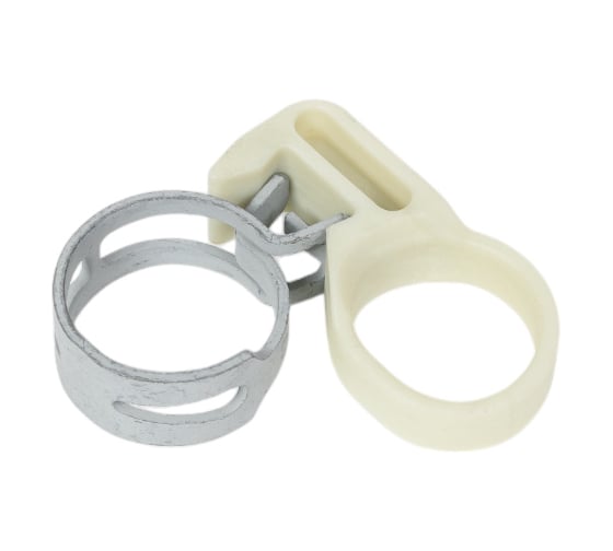 Изображение товара Пружинный хомут MUBEA 20х12 серый с чекой, FBS, Германия 20012008085