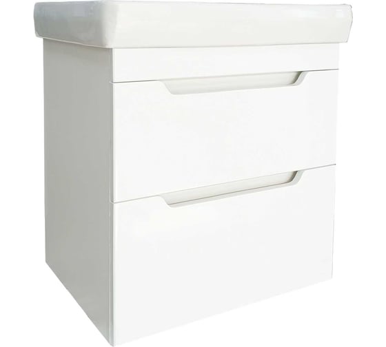 Изображение товара Тумба подвесная EMMY Агата 55 под умывальник Милан 55 310150