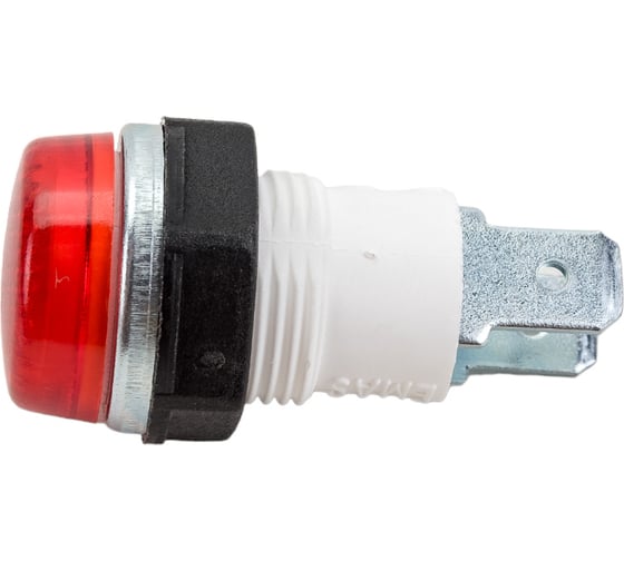 Изображение товара Сигнальная арматура Emas 14мм красная с лампой 220В S140NK