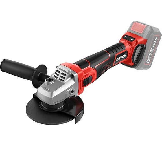 Изображение товара Аккумуляторная углошлифовальная машина DEVON без аккумулятора и ЗУ 2905-Li-20-125Q