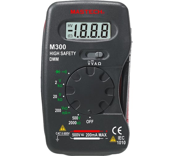 Изображение товара Цифровой мультиметр Mastech M300 M139