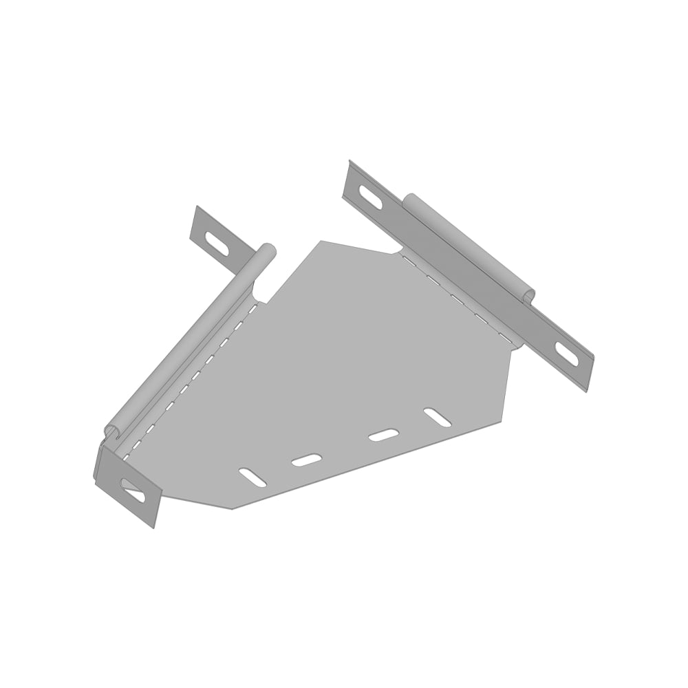 Изображение товара Переходник правый LOTOK 600/500x100 из оцинкованной стали