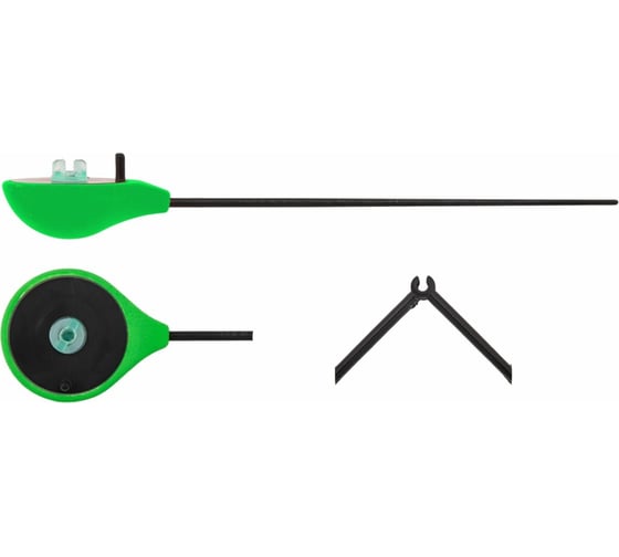 Изображение товара Зимняя удочка-балалайка SALMO HANDY ICE ROD, 24 см, зеленая 414-03