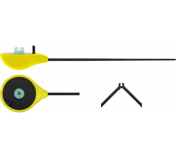Изображение товара Зимняя удочка-балалайка SALMO HANDY ICE ROD, 24 см, желтая 414-02