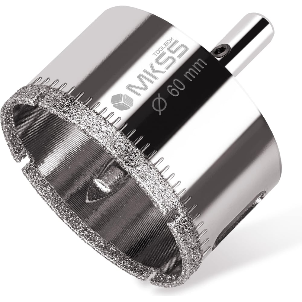 Изображение товара Коронка алмазная по керамике и стеклу 60 мм MKSS Toolbox KS-60