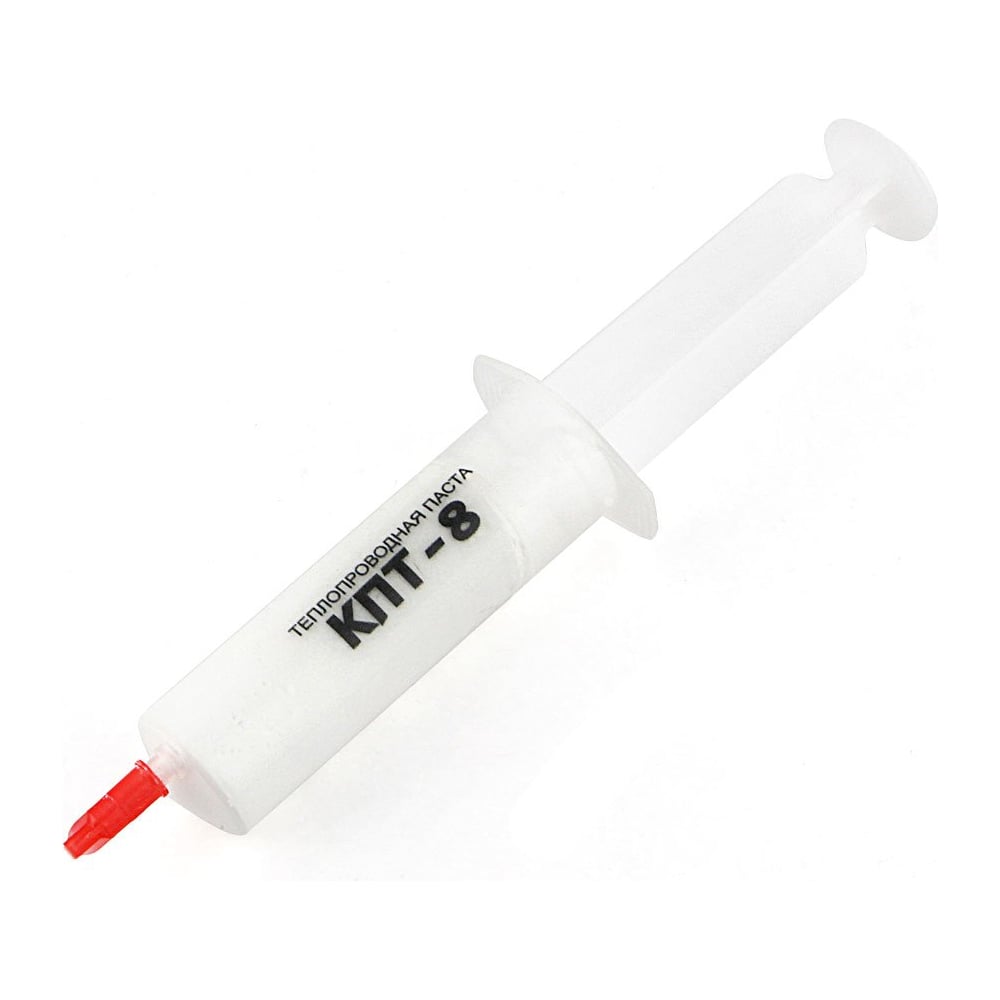 Изображение товара Термопаста АлСил КПТ-8 кремнийорганическая 50 г для охлаждения компьютеров