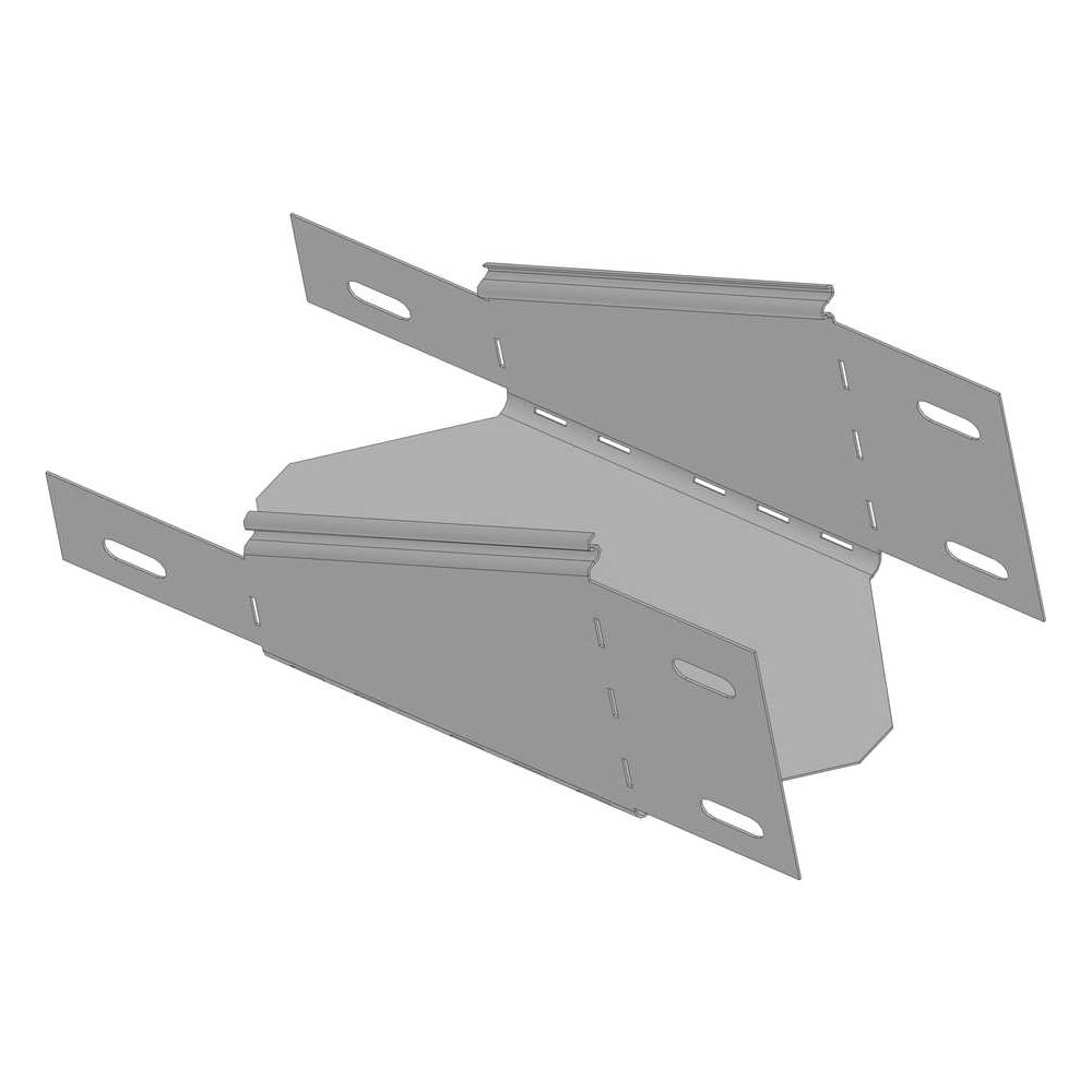 Изображение товара Редукция для лотков LOTOK 250х150/50 сталь оцинкованная 1 мм