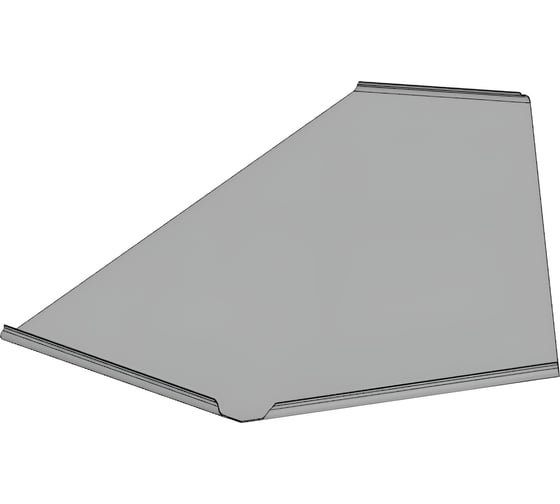 Изображение товара Крышка угла горизонтального 45` LOTOK 50 толщ. 0,7 мм LAFC 45` 50 (0,7)