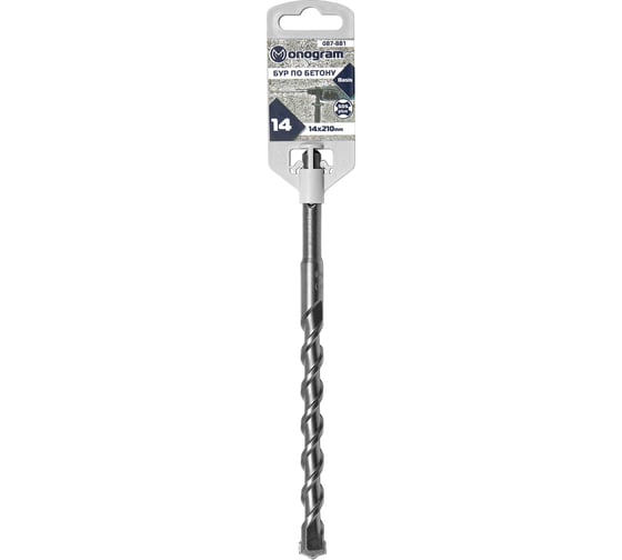 Изображение товара Бур по бетону Basis (14x150х210 мм; SDS-plus) Monogram 087-881