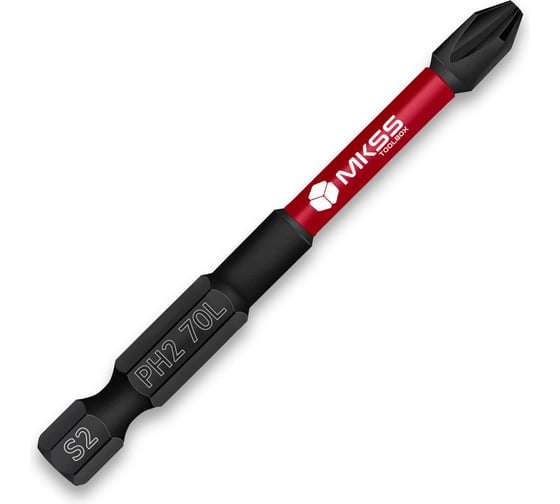 Изображение товара Бита торсионная магнитная MKSS Toolbox РН2, 70мм (10 шт) MK3042