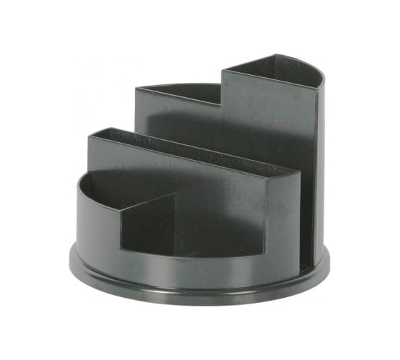 Изображение товара Подставка для канцелярских мелочей Attache Line черная, 6 отделений 1255281