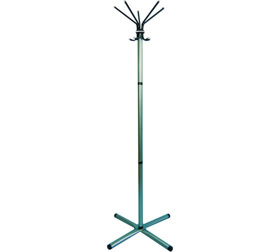 Изображение товара Напольная вешалка Attache А-С-Ц на 5 персон, металлик/черная 142369