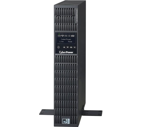Изображение товара ИБП CyberPower Online 1000VA/900W USB/RS-232/Dry/EPO/SNMPslot/RJ11/45/ВБМ (8 IEC С13) OL1000ERTXL2U