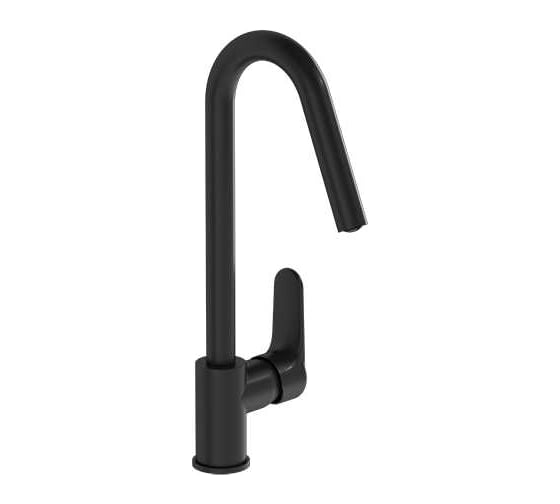 Изображение товара Смеситель для кухни VITRA Root Round матовый черный A4274236EXP