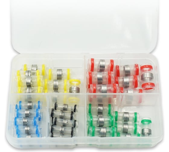 Изображение товара Термоусаживаемые соединители под пайку Мемотерм-ММ ГСт-Б 50 шт 181