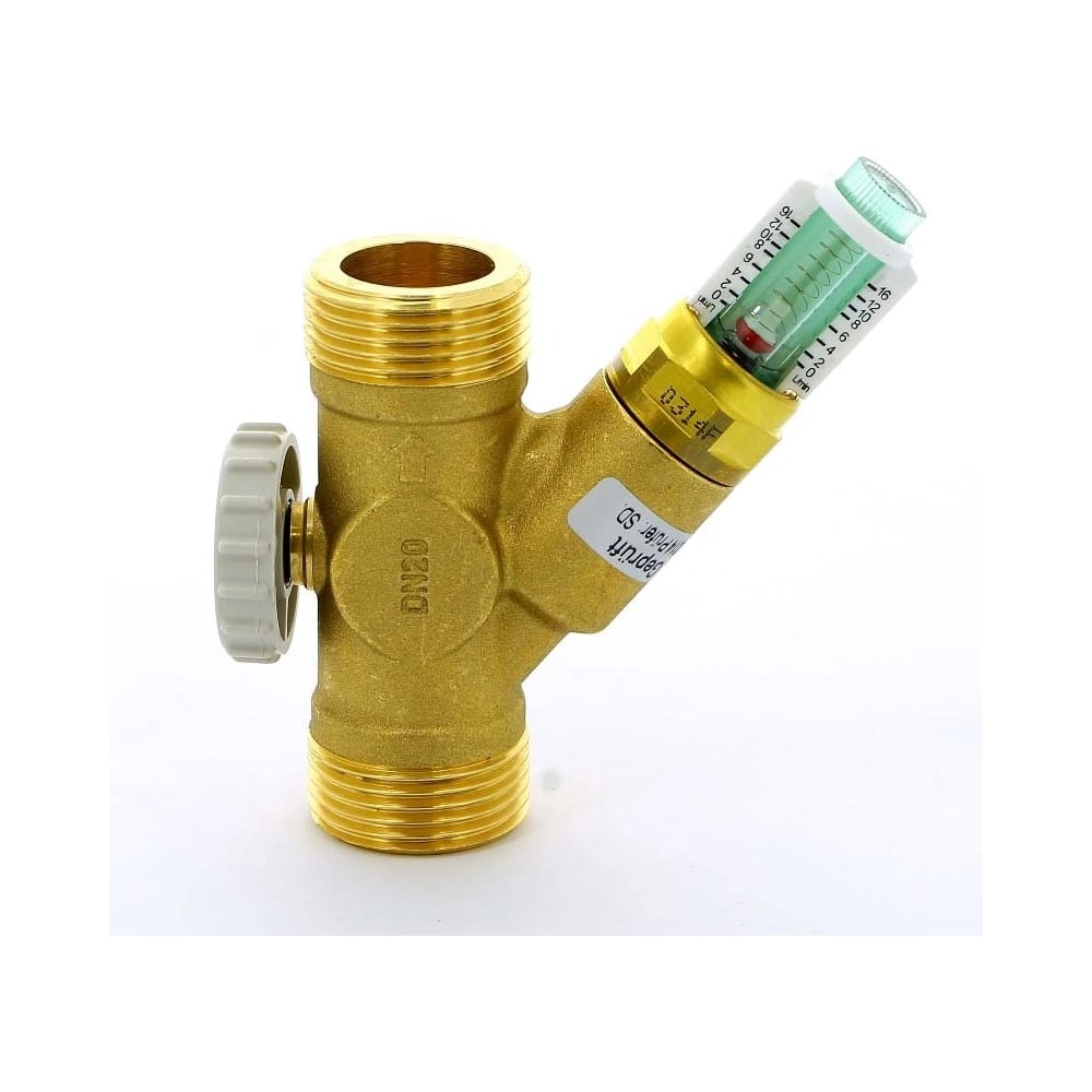 Изображение товара Балансировочный вентиль Watts SRVOL-AG 1 с расходомером 2-16л/мин