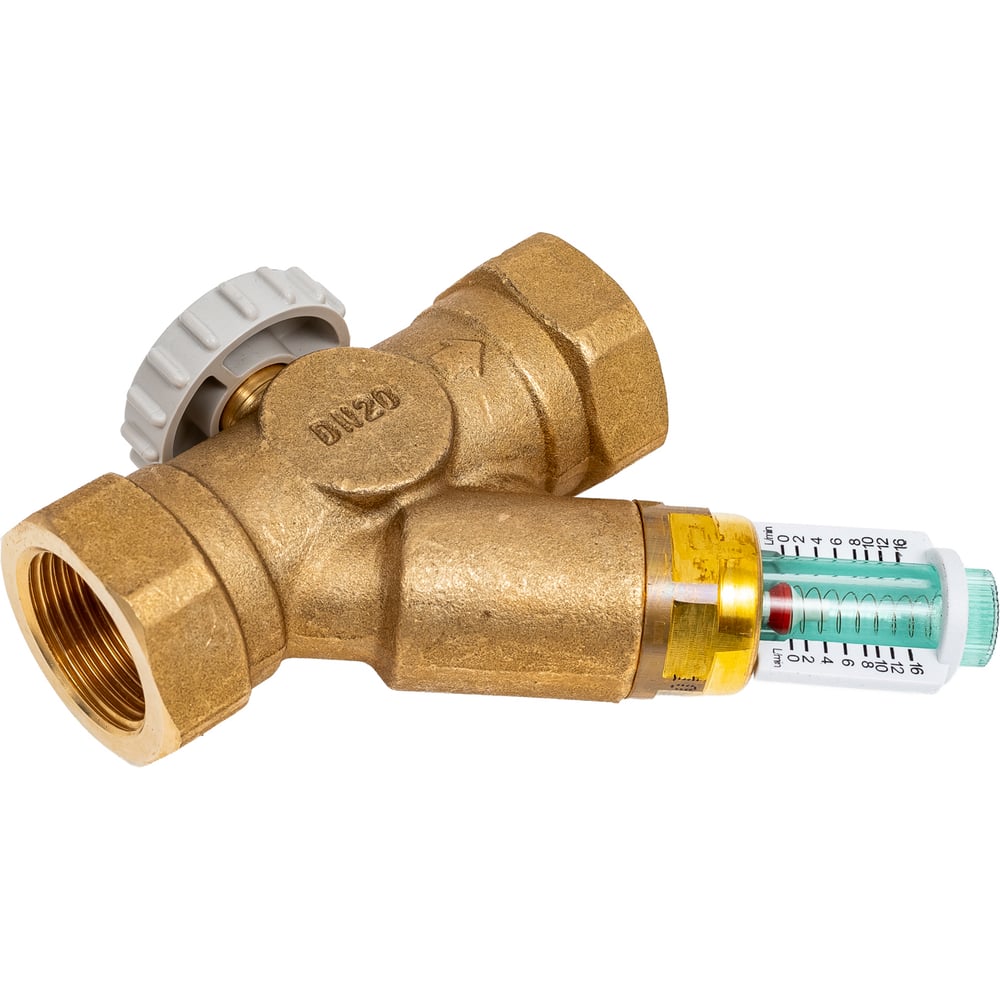 Изображение товара Балансировочный вентиль Watts SRVOL-IG 3/4 с расходомером