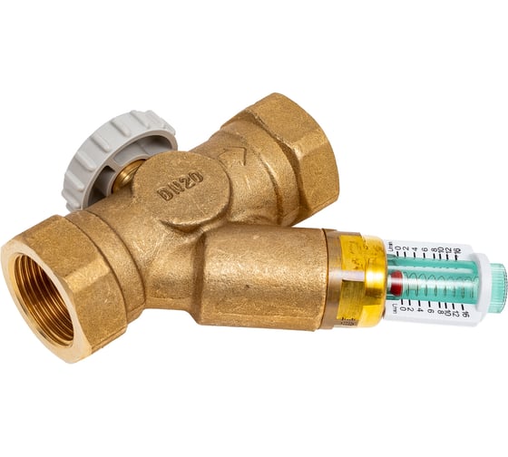 Изображение товара Балансировочный вентиль Watts SRVOL-IG 3/4 внут. с расходомером 2-16 л/мин 3498020 10010108