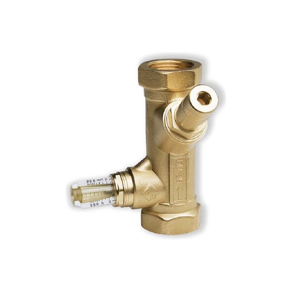 Изображение товара Балансировочный вентиль Watts SRV-IG 1 вн. с расходомером 5-50л/мин