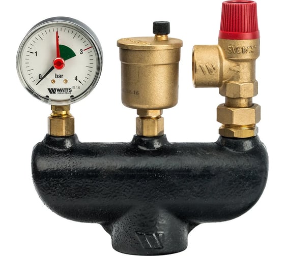 Изображение товара Группа безопасности котла Watts 1-3bar KSG30 G чугун 0270230 10005216