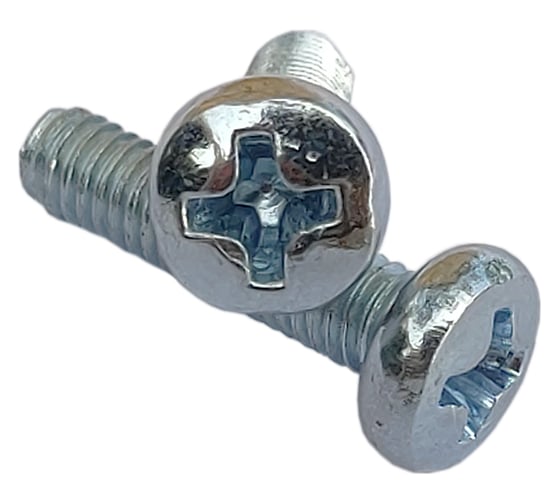 Изображение товара Винт ZAMETAL М8х40 полукруг. гол., DIN 7985, оц., 200 шт ZA513151