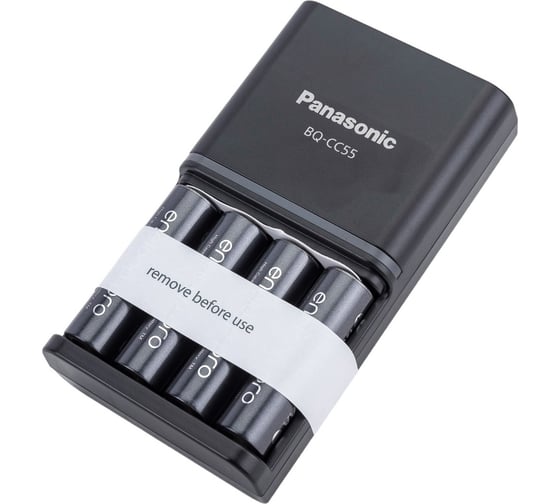 Изображение товара Зарядное устройство Panasonic eneloop K-KJ55HCD40E Smart-Quick Charger + 4AA2500mAh BL1 УТ-00000537