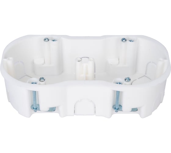 Изображение товара Коробка BYLECTRICA для 2-х местной рамочно-узловой сборки гипсокартон с винтами 155x76x42 мм, К-219 исп.1