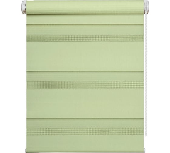 Изображение товара Рулонная штора Peora День-Ночь фисташковая 43х170 см 75199