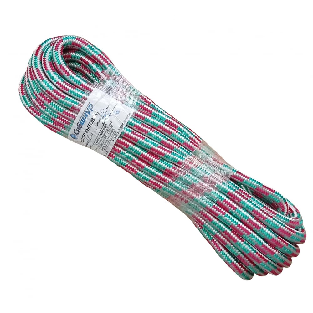 Плетеный бытовой шнур Сибшнур
