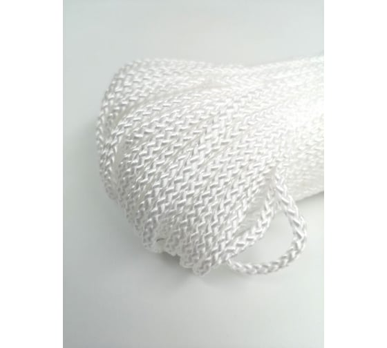 Изображение товара Плетеный бытовой шнур Сибшнур диаметр 4 мм, 10 м, моток 20252