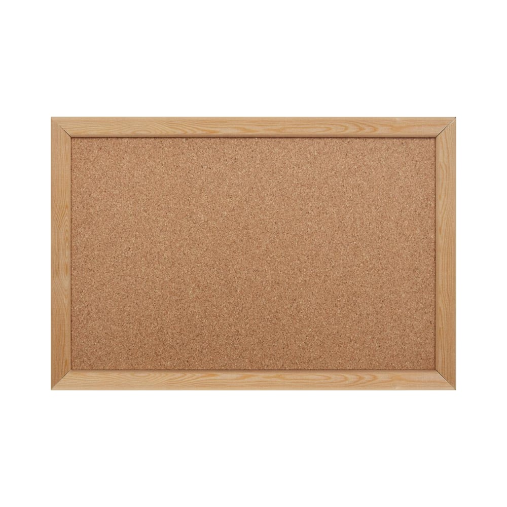 Изображение товара Пробковая доска Attache Economy 30х45 см с деревянной рамкой
