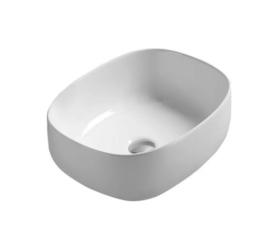 Изображение товара Накладной умывальник чаша Ceramicanova Element овальная, 610х410х150 мм CN6018