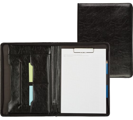 Изображение товара Деловая папка Attache Алекс Лидер искусственная кожа, черный, м129 92259