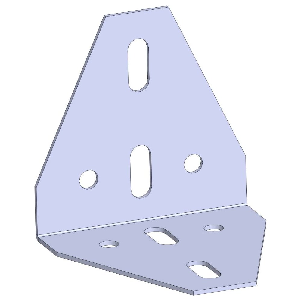 Изображение товара Уголок монтажный для стоек LOTOK LSM 2 мм для крепления кабельных лотков