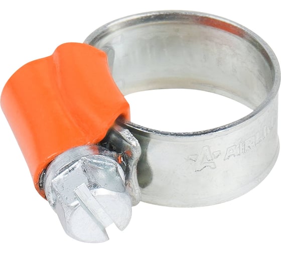 Изображение товара Хомут AIRLINE 87-112/11,7мм, червячный PRO, усиленный, W1(оцинк.), 10 шт. AHCB021