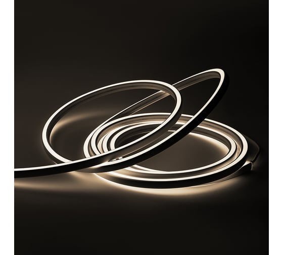 Изображение товара Гибкий неон MAKSBRIGHT 5 м, 10Вт/м, 24В, IP65, 16x15мм, 4000К белый MB-ANF-SQDS-NW-4000K