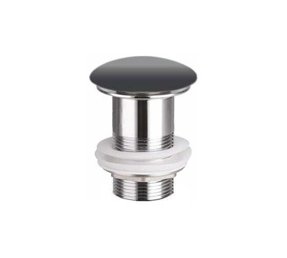 Изображение товара Донный клапан с керамической накладкой Ceramicanova цвет темный антрацит матовый CN2000MDH