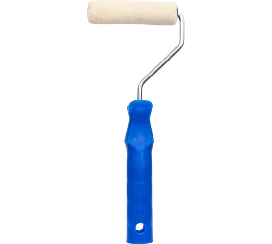 Изображение товара Валик ADMIRAL STARS велюр, 100 мм ADMIRAL COLORS синяя ручка, бюгель, 6 мм, ворс 5 мм 54411192