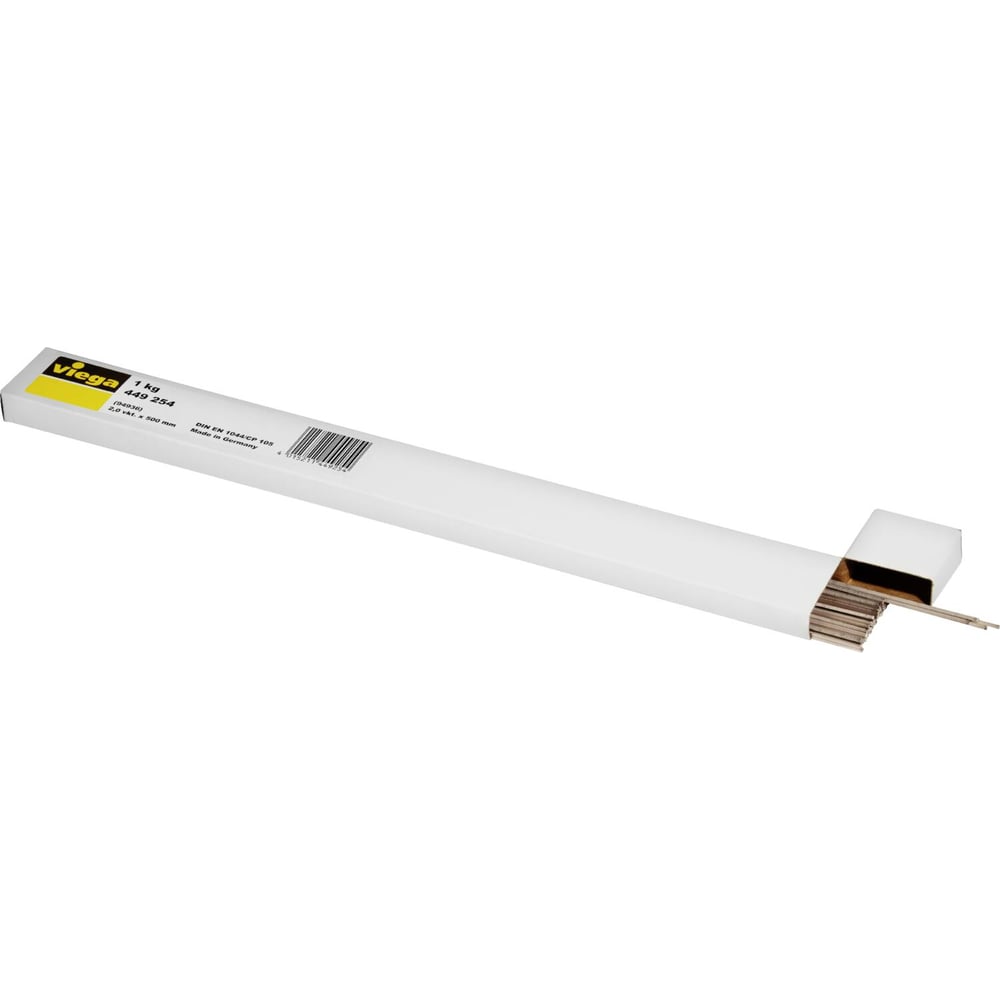 Изображение товара Припой твердый VIEGA 1 кг для пайки меди и латуни высокотемпературный