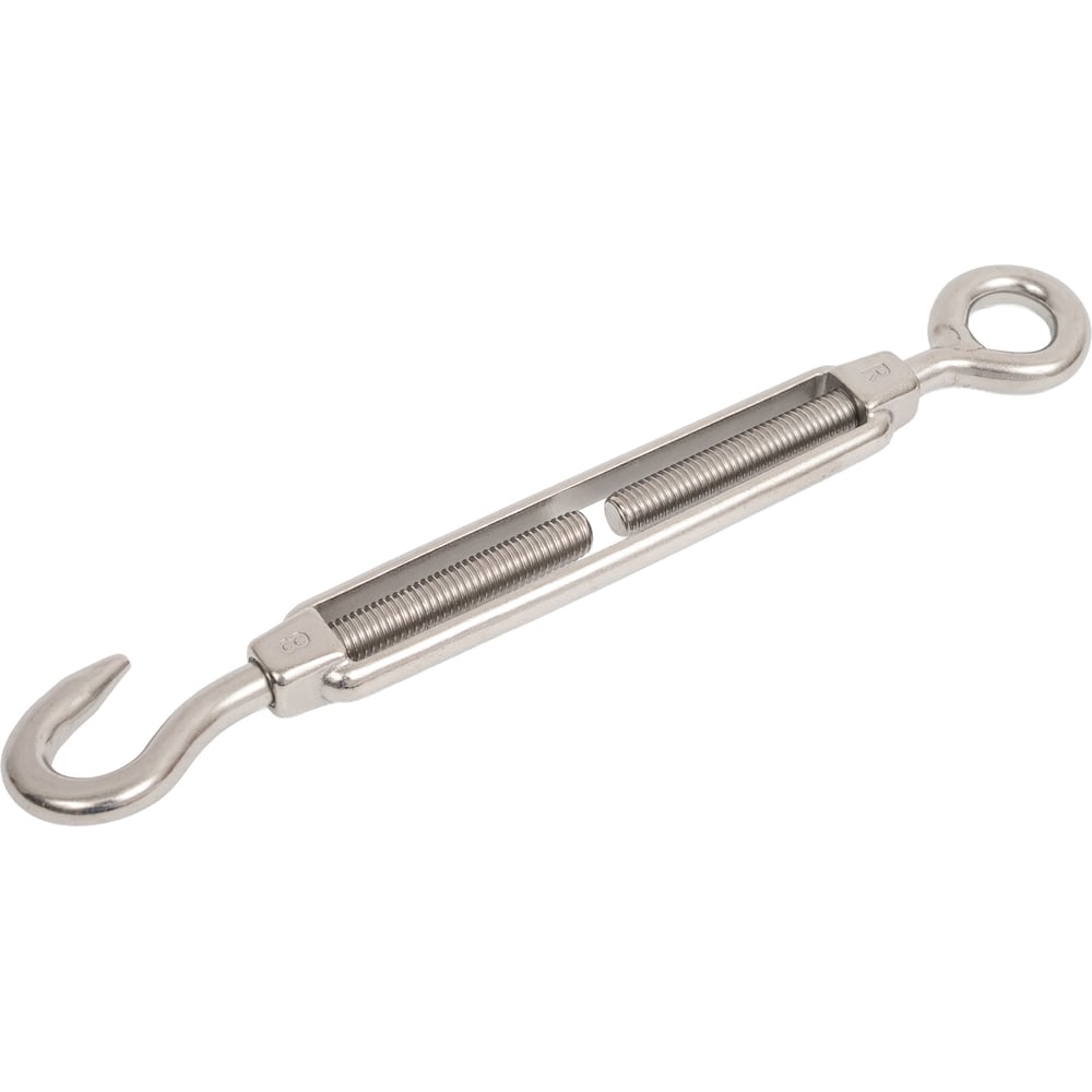 Изображение товара Талреп 23 с болтом и крюк-кольцо нержавеющий М8 DIN1480, 2 шт.