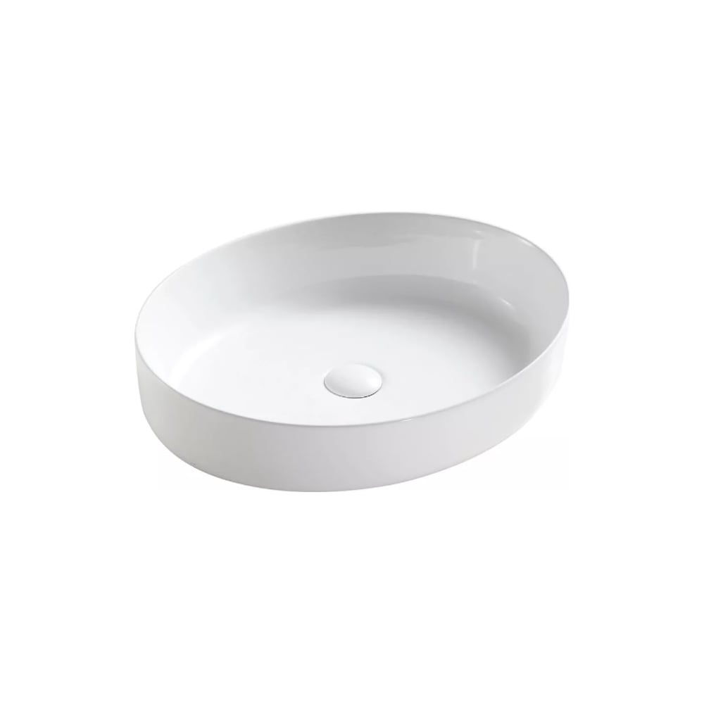 Изображение товара Накладной умывальник чаша Ceramicanova Element овальная 550x400 мм
